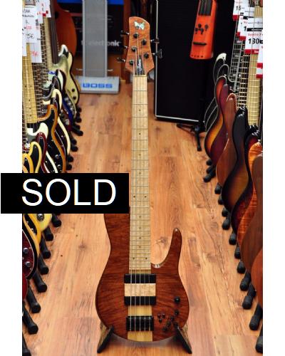 Fodera Flame Redwood Imperial MG5 Elite